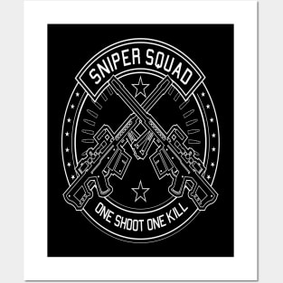 Sniper Squad Posters and Art